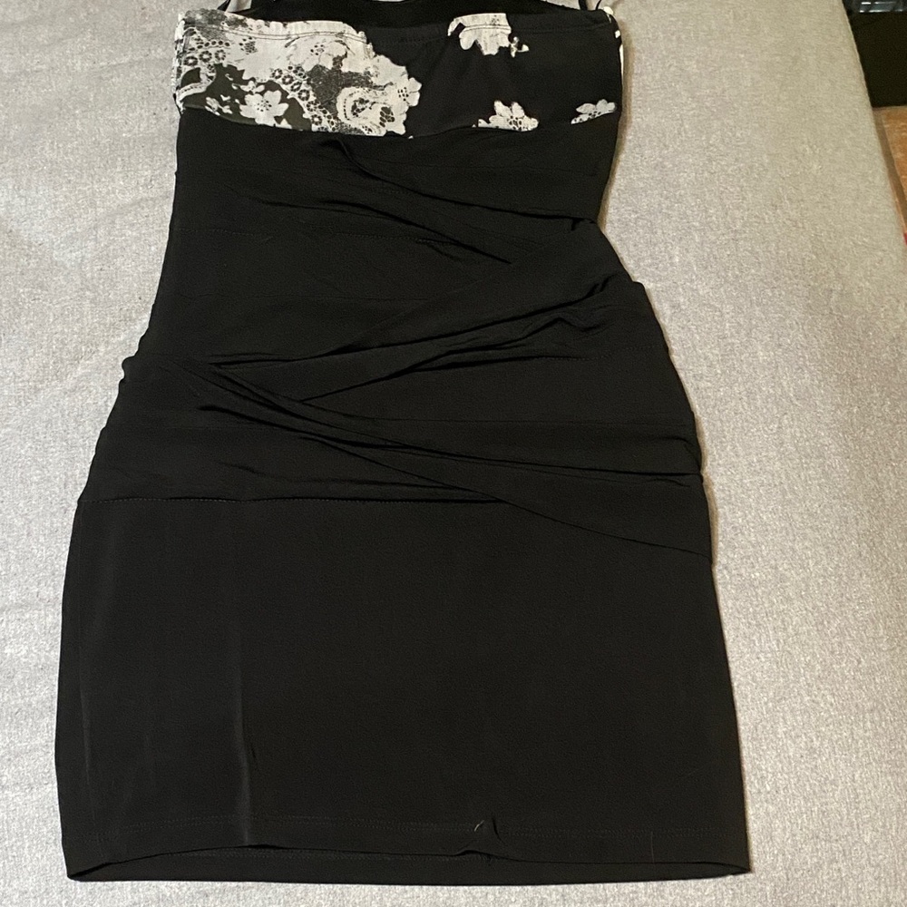 Sweet Storm Black and White Dress - Picture 7 of 7